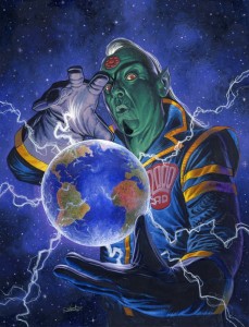 2000ad Tharg cover raw