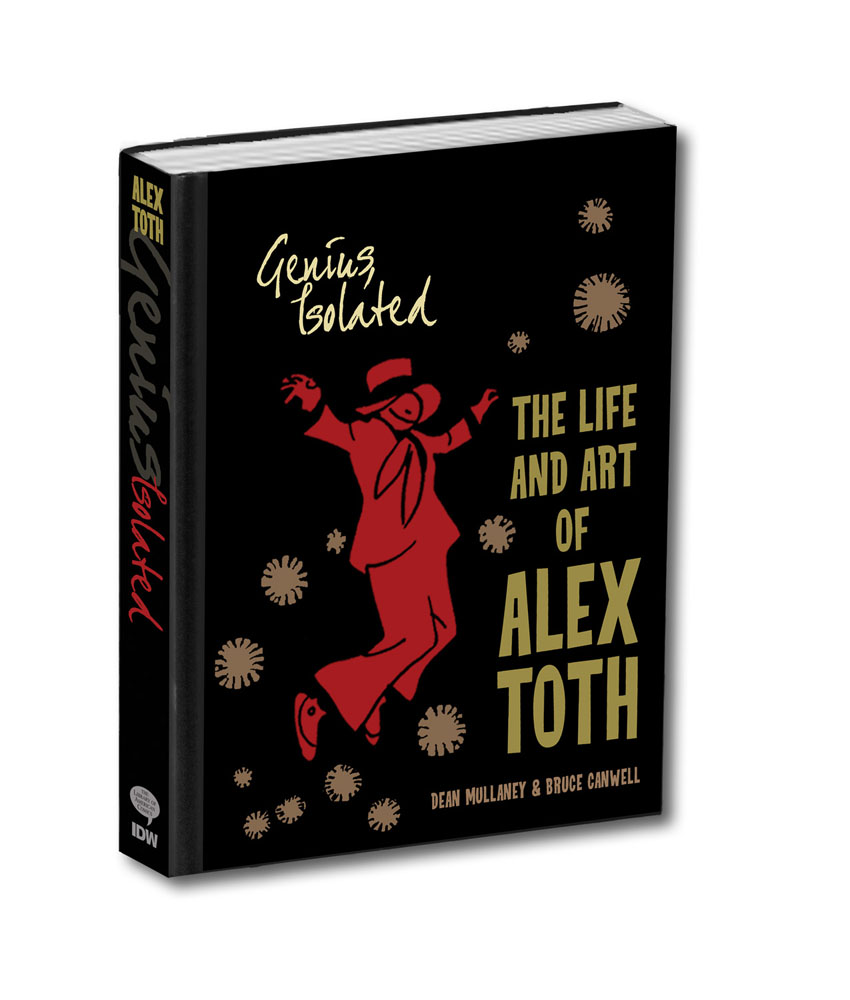 GENIUS, ISOLATED: THE LIFE AND ART OF ALEX TOTH cover